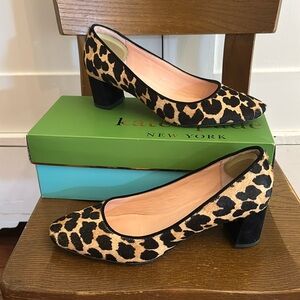 Kate Spade New York - Serene - Leopard Print w Original Box - 8